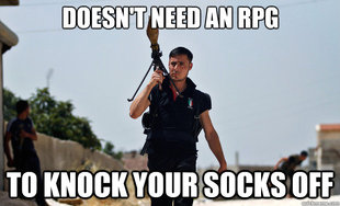 Ridiculously Photogenic Syrian Soldier