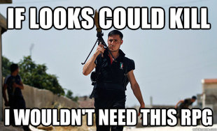 Ridiculously Photogenic Syrian Rebel