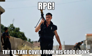 Ridiculously Photogenic Syrian Soldier