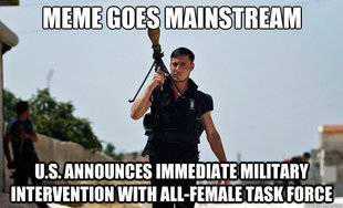 Ridiculously Photogenic Syrian Soldier