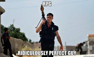 Ridiculously Photogenic Syrian Soldier