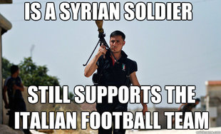 Ridiculously Photogenic Syrian Soldier