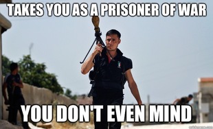 Ridiculously Photogenic Syrian Soldier
