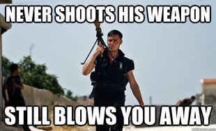 Ridiculously Photogenic Syrian Rebel