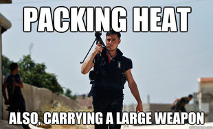 Ridiculously Photogenic Syrian Soldier