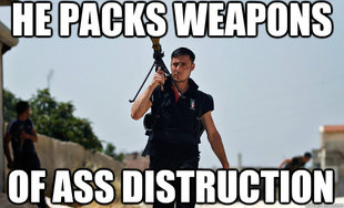 Ridiculously Photogenic Syrian Rebel