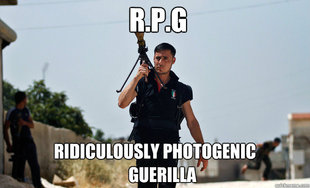 Ridiculously Photogenic Syrian Soldier