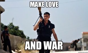 Ridiculously Photogenic Syrian Soldier
