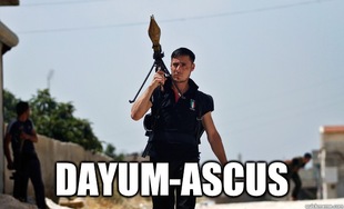 Ridiculously Photogenic Syrian Soldier
