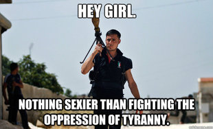 Ridiculously Photogenic Syrian Soldier