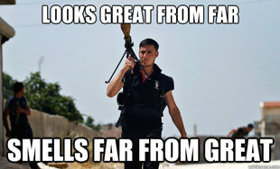 Ridiculously Photogenic Syrian Soldier