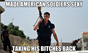 Ridiculously Photogenic Syrian Soldier