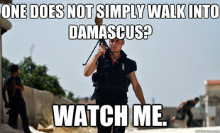 Ridiculously Photogenic Syrian Soldier