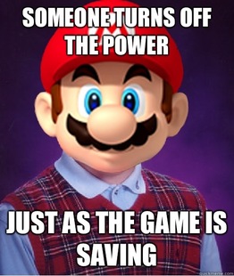 Bad Luck Mario
