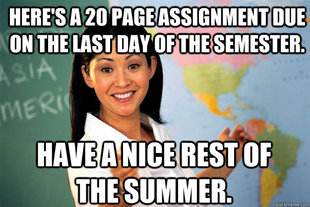 Unhelpful High School Teacher