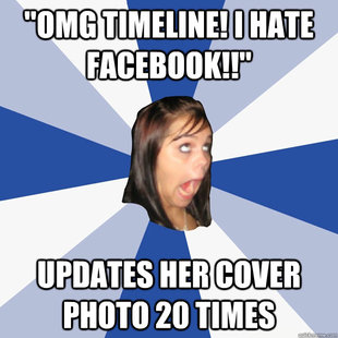 Annoying Facebook Girl