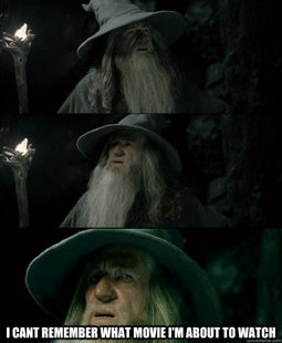 Confused Gandalf