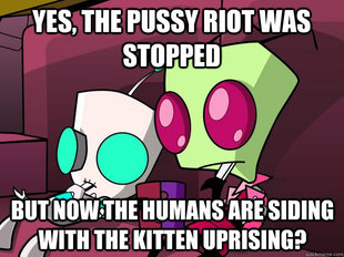 Confused Invader Zim