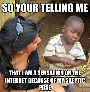 Skeptical Third World Child