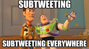 Twitter tonight