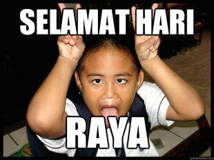 A very Selamat Hari Raya to our readers!