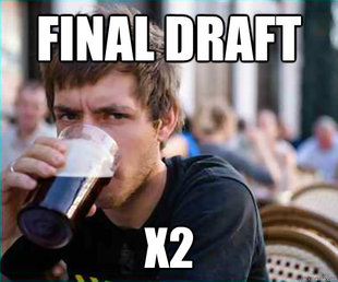 Lazy College Senior