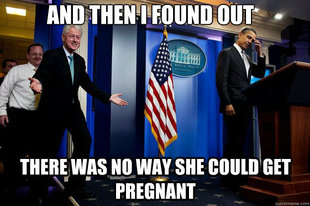 Inappropriate Timing Bill Clinton