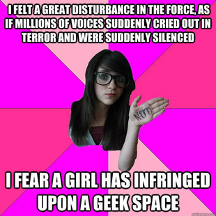 Idiot Nerd Girl
