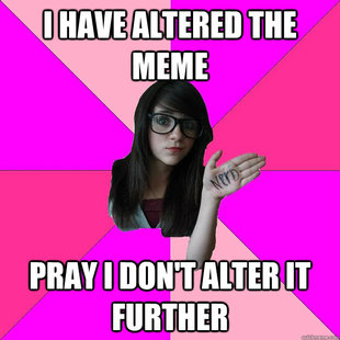 Idiot Nerd Girl