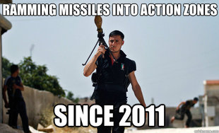 Ridiculously Photogenic Syrian Soldier