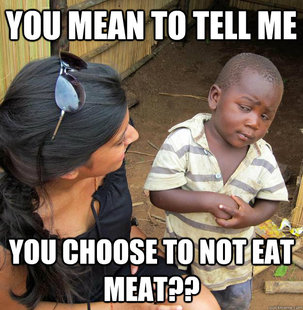 Skeptical Third World Child