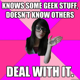 Idiot Nerd Girl