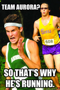 Intense Cross Country Kid