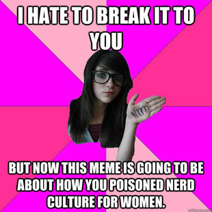 Idiot Nerd Girl
