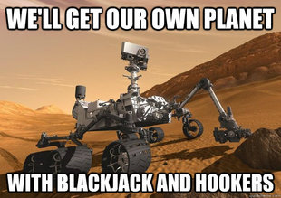 Bad Luck Curiosity Rover