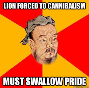 Confucius says
