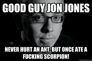 Good guy Jon Jones