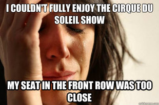 First World Problems