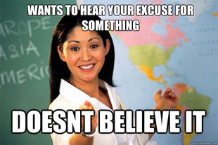 Unhelpful High School Teacher