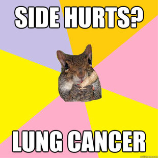 Hypochondriac Squirrel