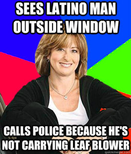 Sheltering Suburban Mom