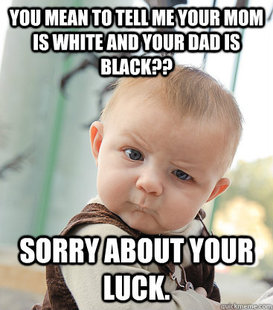 skeptical baby