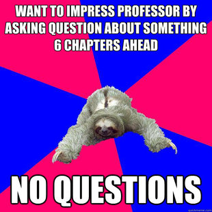 Math Major Sloth