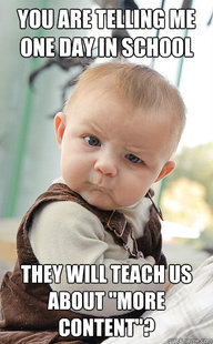 skeptical baby