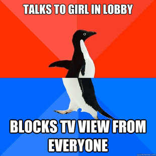 Socially Awesome Awkward Penguin