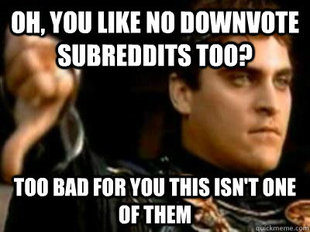 Downvoting Roman