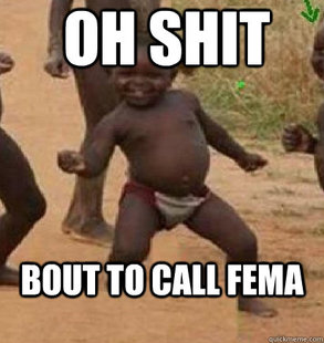 dancing african baby