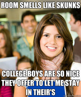 Sheltered College Freshman