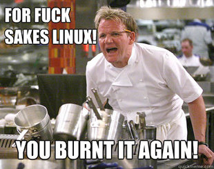 Ramsay Gordon Yelling