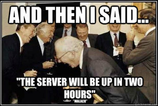 And then they said